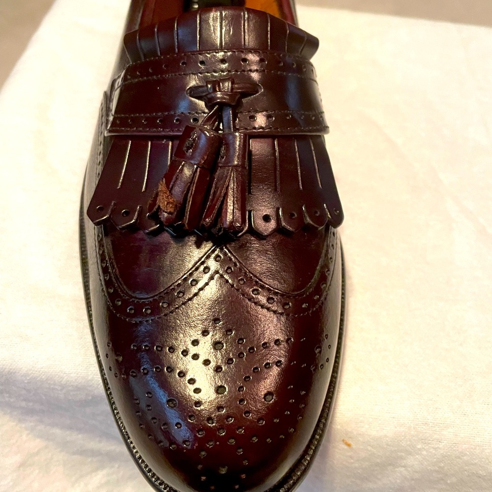 Bostonian Dark Brown Tassel Loafers
